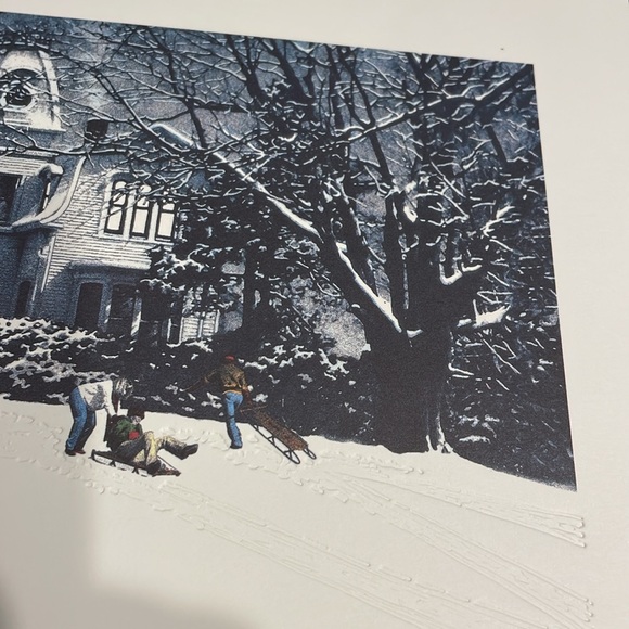 Sebastián Graphics “Moonlighting” magnificent textured print - Picture 4 of 7